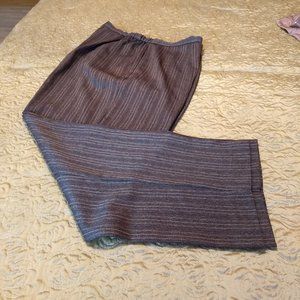 Imported Striped Palazzo Pants Size 18W.
